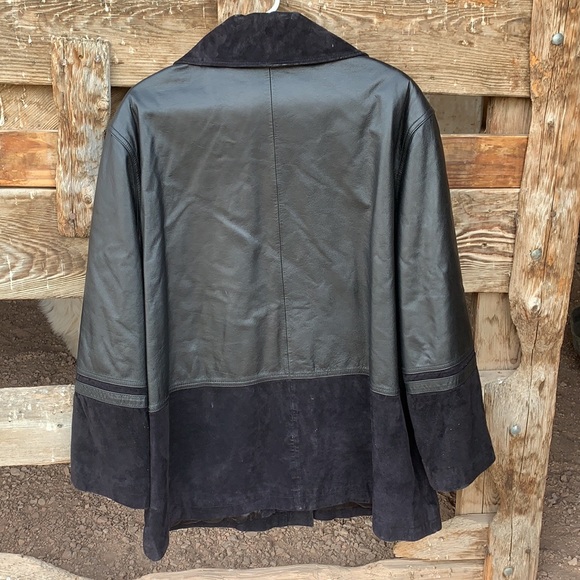 Vintage Leather/Suede Jacket - Picture 9 of 13